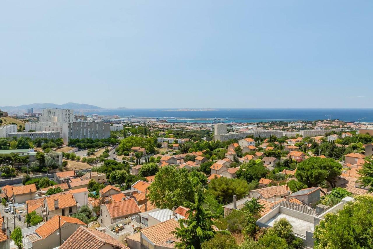 Appartement Cosy Verduron Vue Mer Panoramique Marseille Exterior photo